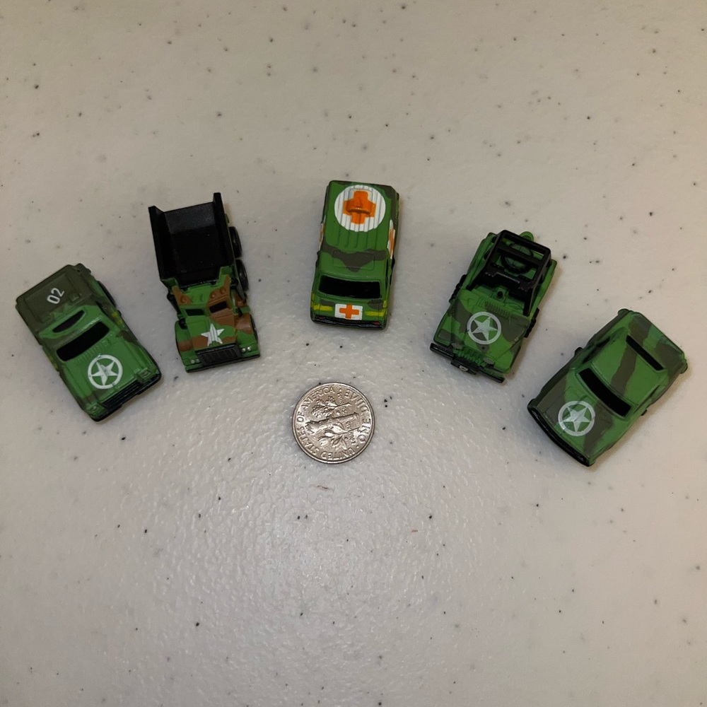 VINTAGE!  Micro Machines-Galoob-Military Set 1990's - Set of 5